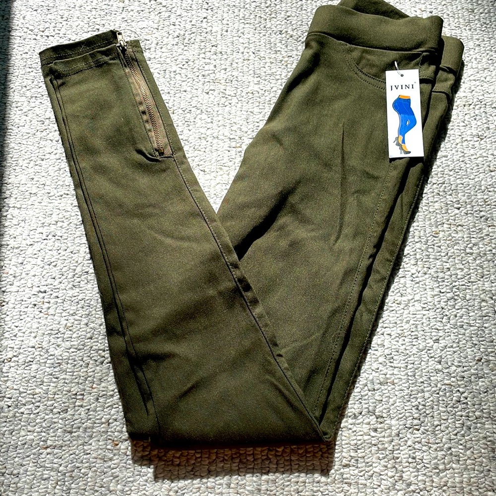 Jvini olive jeggings
